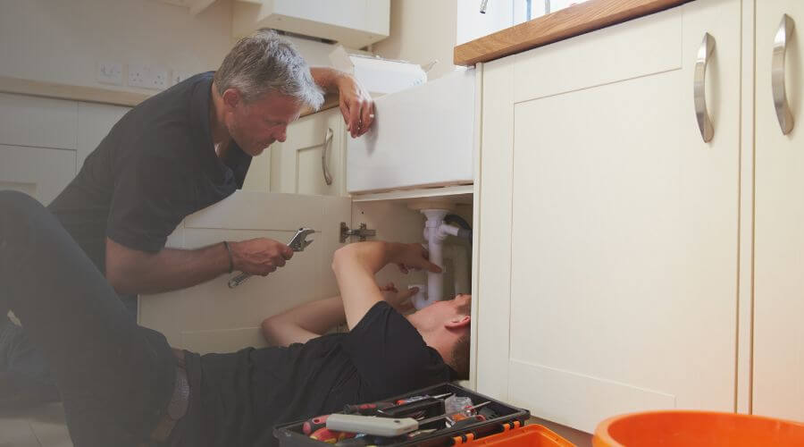 Professional burst pipe repair services in Honey Grove, TX